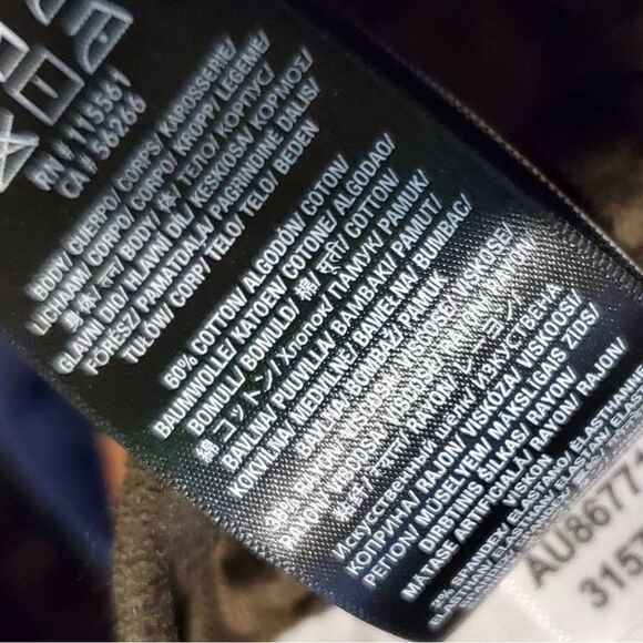 7 For All Mankind High Waist Button Fly Skinny Velvet Pant Olive Green 26 NWT - Picture 9 of 11